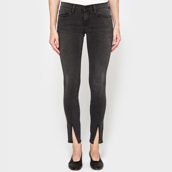 Frame Denim Denim - Frame Denim Le Skinny De Jeanne Front Split